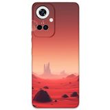 Gramaphone Tecno Camon 19 Pro ile Uyumlu Uzay Desenli Telefon Kılıfı + Ekran Koruyucu - 5859