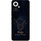 Gramaphone Tecno Camon 19 Pro Uyumlu Boğa Burcu Desenli Telefon Kılıfı + Ekran Koruyucu - 5769