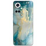 Gramaphone Tecno Camon 19 Pro Uyumlu Mermer Desenli Telefon Kılıfı + Ekran Koruyucu - 5814