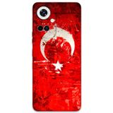 Gramaphone Tecno Camon 19 Pro Uyumlu Türk Bayrağı Desenli Telefon Kılıfı + Ekran Koruyucu - 5847