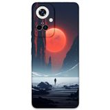 Gramaphone Tecno Camon 19 Pro Uyumlu Uzay Desenli Telefon Kılıfı + Ekran Koruyucu - 5861