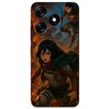 Gramaphone Tecno Spark 10 Pro ile Uyumlu Anime Desenli Telefon Kılıfı + Ekran Koruyucu - 5744