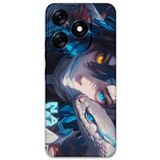 Gramaphone Tecno Spark 10 Pro ile Uyumlu Anime Desenli Telefon Kılıfı + Ekran Koruyucu - 5748