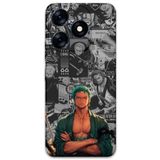 Gramaphone Tecno Spark 10 Pro ile Uyumlu Anime Desenli Telefon Kılıfı + Ekran Koruyucu - 5756