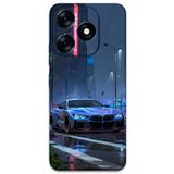 Gramaphone Tecno Spark 10 Pro ile Uyumlu Araba Desenli Telefon Kılıfı + Ekran Koruyucu - 5767