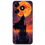 Gramaphone Tecno Spark 10 Pro ile Uyumlu Batman Desenli Telefon Kılıfı + Ekran Koruyucu - 5829