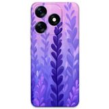 Gramaphone Tecno Spark 10 Pro ile Uyumlu Çiçek Desenli Telefon Kılıfı + Ekran Koruyucu - 5798