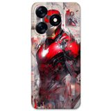 Gramaphone Tecno Spark 10 Pro ile Uyumlu İronman Desenli Telefon Kılıfı + Ekran Koruyucu - 5828