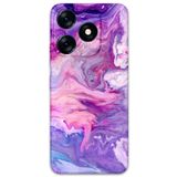 Gramaphone Tecno Spark 10 Pro ile Uyumlu Mermer Desenli Telefon Kılıfı + Ekran Koruyucu - 5813