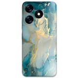 Gramaphone Tecno Spark 10 Pro ile Uyumlu Mermer Desenli Telefon Kılıfı + Ekran Koruyucu - 5814