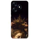 Gramaphone Tecno Spark 10 Pro ile Uyumlu Retro Desenli Telefon Kılıfı + Ekran Koruyucu - 5833