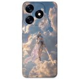 Gramaphone Tecno Spark 10 Pro ile Uyumlu Retro Desenli Telefon Kılıfı + Ekran Koruyucu - 5841