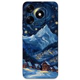 Gramaphone Tecno Spark 10 Pro ile Uyumlu Uzay Desenli Telefon Kılıfı + Ekran Koruyucu - 5857
