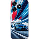 Gramaphone Tecno Spark 10 Pro Uyumlu Araba Desenli Telefon Kılıfı + Ekran Koruyucu - 5762