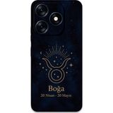 Gramaphone Tecno Spark 10 Pro Uyumlu Boğa Burcu Desenli Telefon Kılıfı + Ekran Koruyucu - 5769