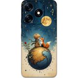 Gramaphone Tecno Spark 10 Pro Uyumlu Çizgi Film Desenli Telefon Kılıfı + Ekran Koruyucu - 5823