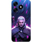 Gramaphone Tecno Spark 10 Pro Uyumlu Geralt Desenli Telefon Kılıfı + Ekran Koruyucu - 5826
