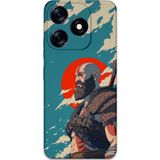 Gramaphone Tecno Spark 10 Pro Uyumlu Kratos Desenli Telefon Kılıfı + Ekran Koruyucu - 5824