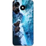 Gramaphone Tecno Spark 10 Pro Uyumlu Mermer Desenli Telefon Kılıfı + Ekran Koruyucu - 5810