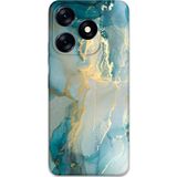 Gramaphone Tecno Spark 10 Pro Uyumlu Mermer Desenli Telefon Kılıfı + Ekran Koruyucu - 5814