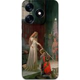 Gramaphone Tecno Spark 10 Pro Uyumlu Retro Desenli Telefon Kılıfı + Ekran Koruyucu - 5835