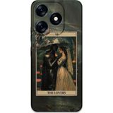 Gramaphone Tecno Spark 10 Pro Uyumlu Retro Desenli Telefon Kılıfı + Ekran Koruyucu - 5846