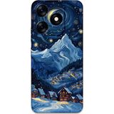 Gramaphone Tecno Spark 10 Pro Uyumlu Uzay Desenli Telefon Kılıfı + Ekran Koruyucu - 5857