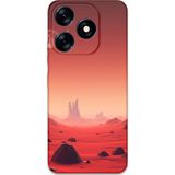 Gramaphone Tecno Spark 10 Pro Uyumlu Uzay Desenli Telefon Kılıfı + Ekran Koruyucu - 5859