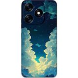 Gramaphone Tecno Spark 10 Pro Uyumlu Uzay Desenli Telefon Kılıfı + Ekran Koruyucu - 5868