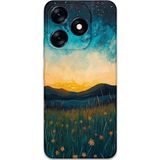Gramaphone Tecno Spark 10 Pro Uyumlu Uzay Desenli Telefon Kılıfı + Ekran Koruyucu - 5871