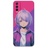 Gramaphone Vivo Y20 ile Uyumlu Anime Desenli Telefon Kılıfı + Ekran Koruyucu - 5742