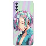 Gramaphone Vivo Y20 ile Uyumlu Anime Desenli Telefon Kılıfı + Ekran Koruyucu - 5743