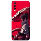 Gramaphone Vivo Y20 ile Uyumlu Anime Desenli Telefon Kılıfı + Ekran Koruyucu - 5746