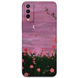 Gramaphone Vivo Y20 ile Uyumlu Çiçek Desenli Telefon Kılıfı + Ekran Koruyucu - 5793