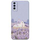 Gramaphone Vivo Y20 ile Uyumlu Çiçek Desenli Telefon Kılıfı + Ekran Koruyucu - 5800