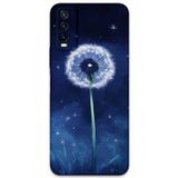 Gramaphone Vivo Y20 Uyumlu Çiçek Desenli Telefon Kılıfı + Ekran Koruyucu - 5787