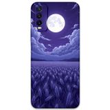Gramaphone Vivo Y20 Uyumlu Çiçek Desenli Telefon Kılıfı + Ekran Koruyucu - 5797