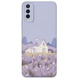 Gramaphone Vivo Y20 Uyumlu Çiçek Desenli Telefon Kılıfı + Ekran Koruyucu - 5800