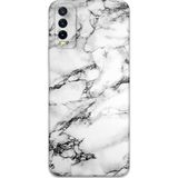 Gramaphone Vivo Y20 Uyumlu Mermer Desenli Telefon Kılıfı + Ekran Koruyucu - 5817