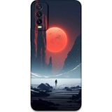 Gramaphone Vivo Y20 Uyumlu Uzay Desenli Telefon Kılıfı + Ekran Koruyucu - 5861