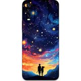 Gramaphone Vivo Y20 Uyumlu Uzay Desenli Telefon Kılıfı + Ekran Koruyucu - 5863