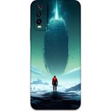 Gramaphone Vivo Y20 Uyumlu Uzay Desenli Telefon Kılıfı + Ekran Koruyucu - 5864
