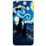 Gramaphone Vivo Y21s ile Uyumlu Kedi Desenli Telefon Kılıfı + Ekran Koruyucu - 5782