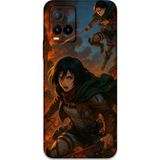 Gramaphone Vivo Y21S Uyumlu Anime Desenli Telefon Kılıfı + Ekran Koruyucu - 5744