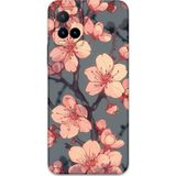 Gramaphone Vivo Y21S Uyumlu Çiçek Desenli Telefon Kılıfı + Ekran Koruyucu - 5801