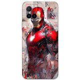 Gramaphone Vivo Y21S Uyumlu İronman Desenli Telefon Kılıfı + Ekran Koruyucu - 5828