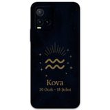 Gramaphone Vivo Y21S Uyumlu Kova Burcu Desenli Telefon Kılıfı + Ekran Koruyucu - 5778