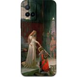 Gramaphone Vivo Y21S Uyumlu Retro Desenli Telefon Kılıfı + Ekran Koruyucu - 5835