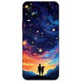 Gramaphone Vivo Y21S Uyumlu Uzay Desenli Telefon Kılıfı + Ekran Koruyucu - 5863