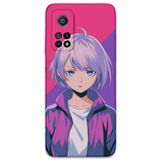 Gramaphone Xiaomi Mi 10T ile Uyumlu Anime Desenli Telefon Kılıfı + Ekran Koruyucu - 5742